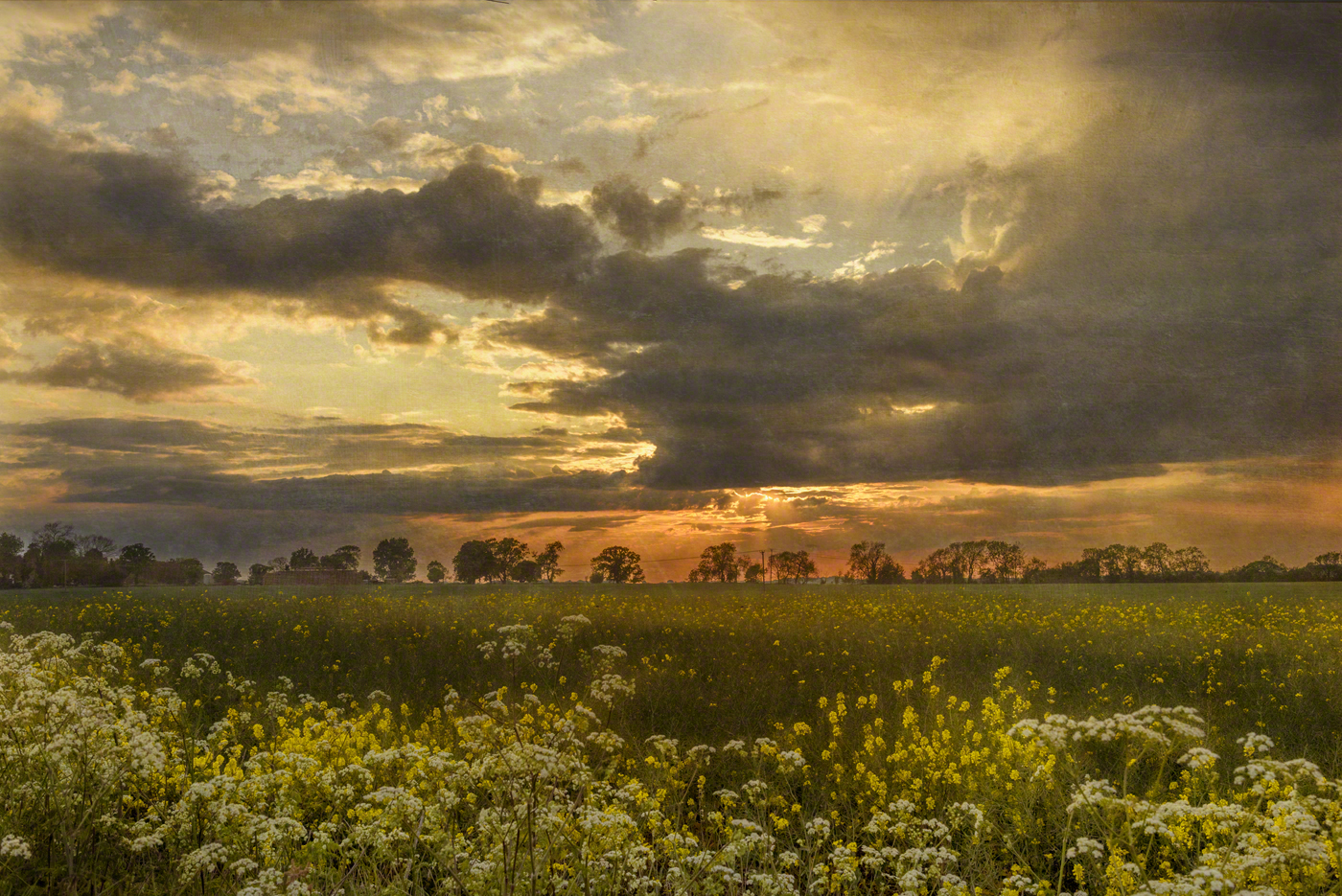 Sunset, Martin Mill, Kent